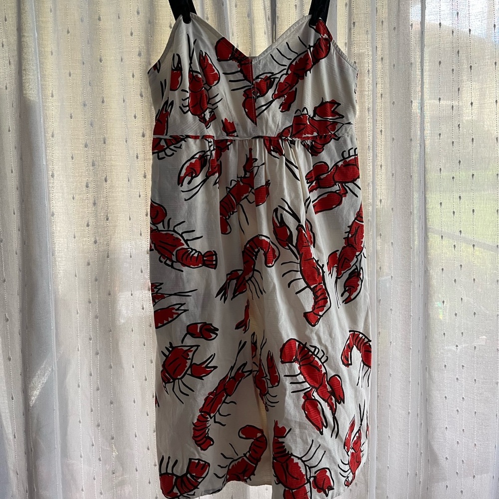ANTHROPOLOGIE. LOBSTER PRINT. SIZE 6!